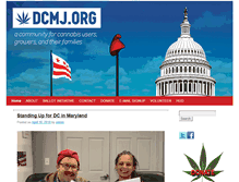 Tablet Screenshot of dcmj.org